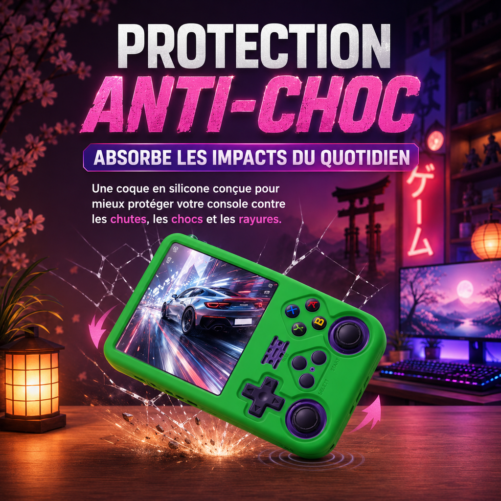 Coque en silicone pour RetroGO